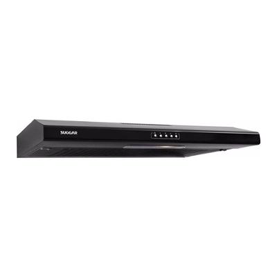 Depurador de Ar Parede Suggar DI801PT 80cm 3 Velocidades Aço Pintado Preto 110V