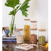 Pote Hermético Com Tampa De Bambu Redondo 1100ml - Oikos - 2