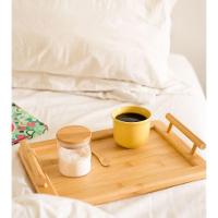 Pote De Vidro Hermético Com Tampa Bambu 200ml - Oikos - 3