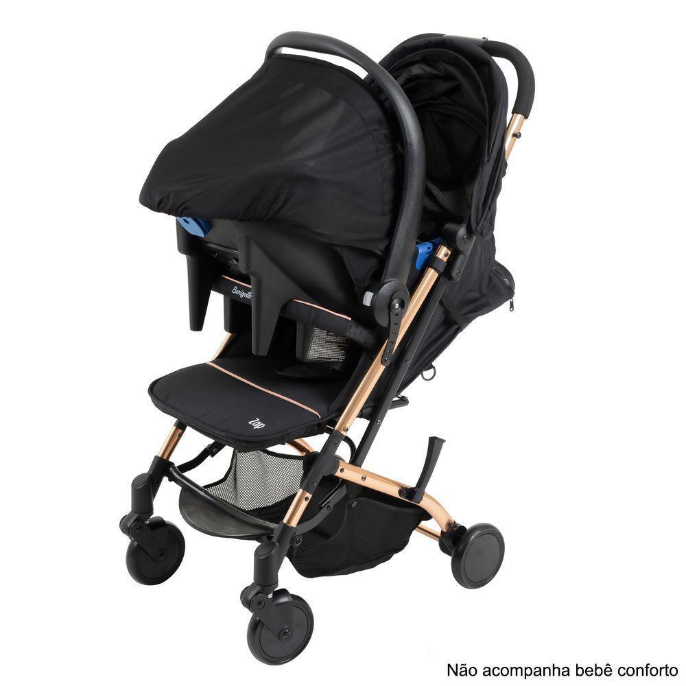 Carrinho De Bebê Para Passeio Burigotto Zap 0 Meses Até 15 Kg Cobre - Cobre, U - 4