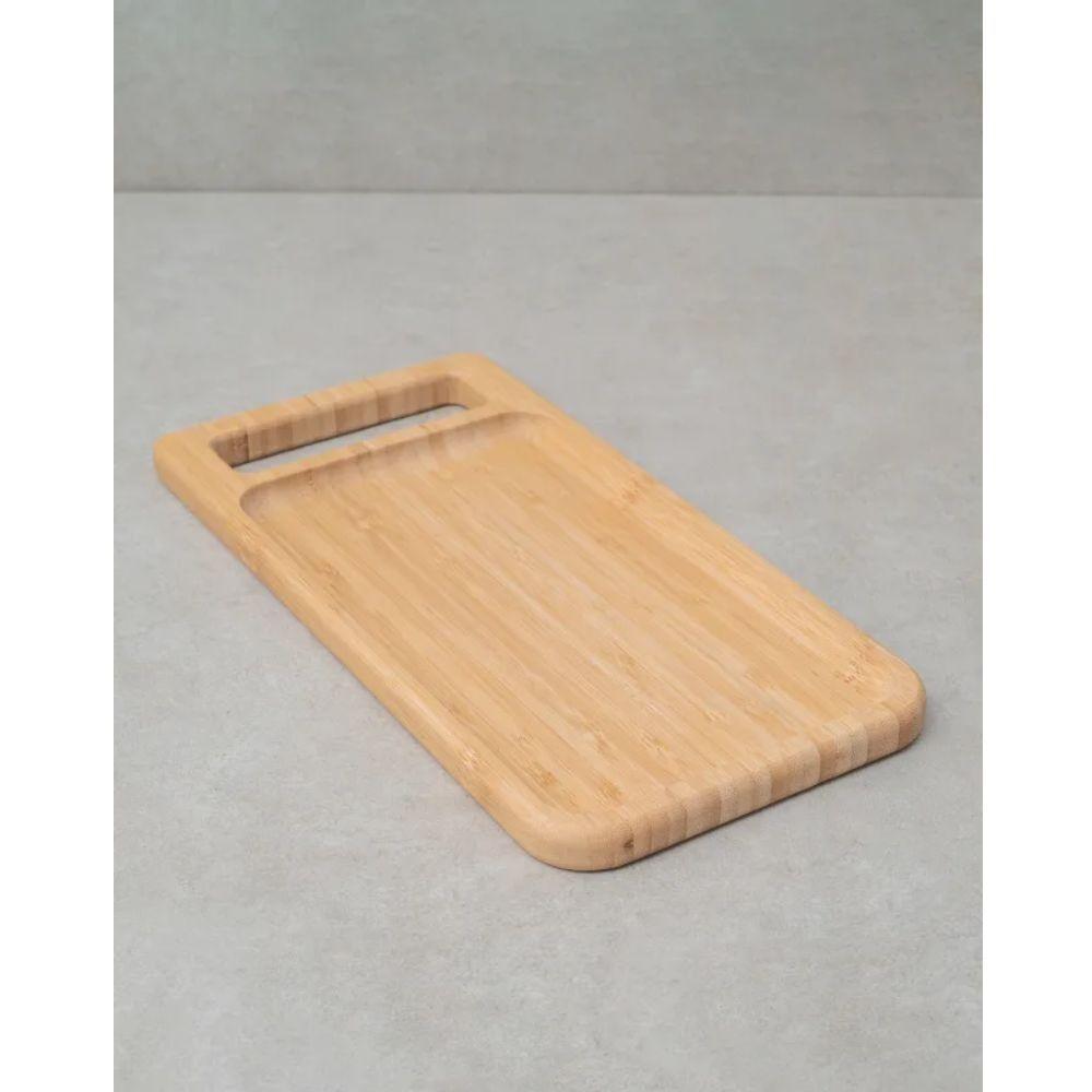 Tábua De Bambu Retangular 30cm - Oikos - 2