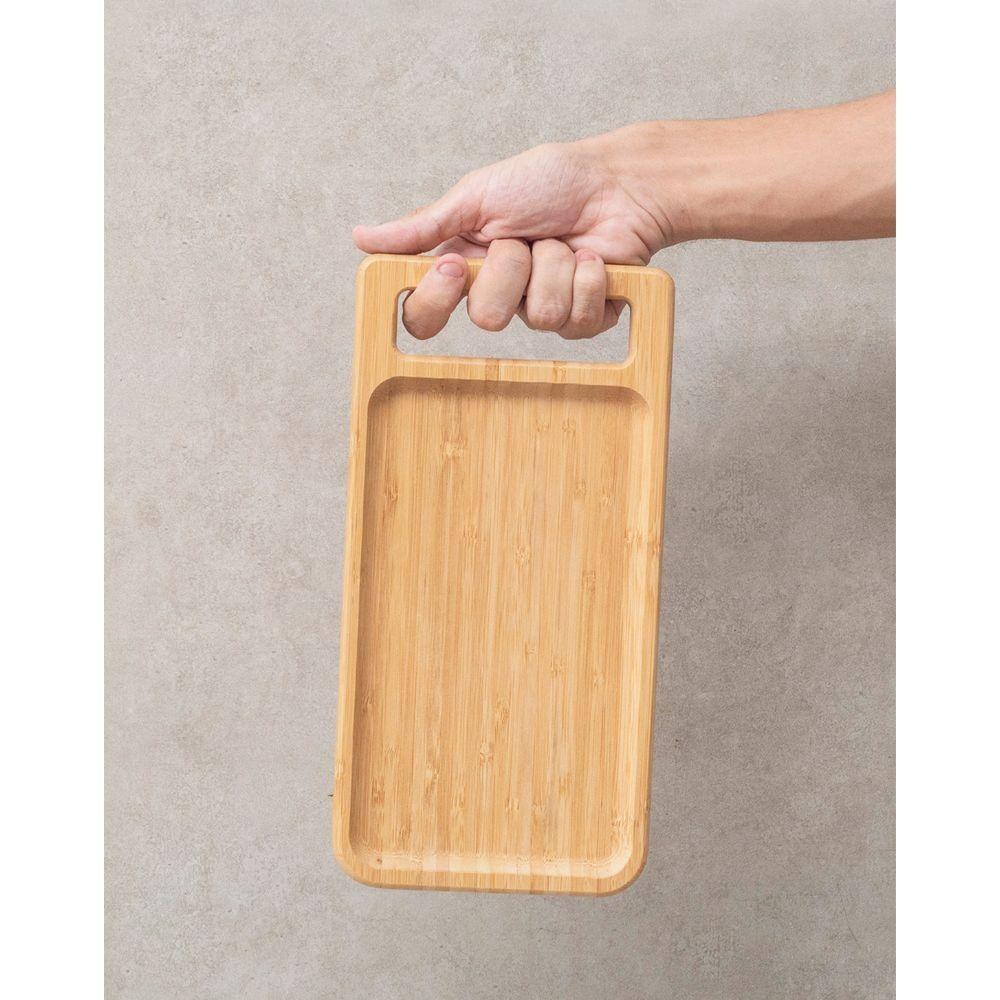 Tábua De Bambu Retangular 30cm - Oikos - 6