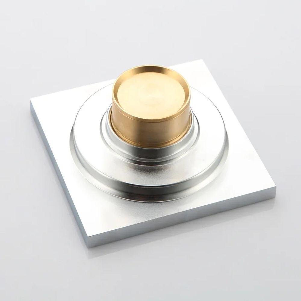 Ralo Inox 10x10 Banheiro Lavabo Anti Odor Rapido Escoamento Anti Inseto Resistente Seguro - 3