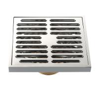 Ralo 10x10 Inox Lavabo Banheiro Anti Inseto Anti Odor Rapido Escoamento Seguro Resistente - 2