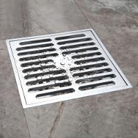 Ralo 10x10 Inox Lavabo Banheiro Anti Inseto Anti Odor Rapido Escoamento Seguro Resistente