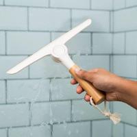 Rodo De Pia Dobrável Com Cabo De Bambu Oikos off White - 6