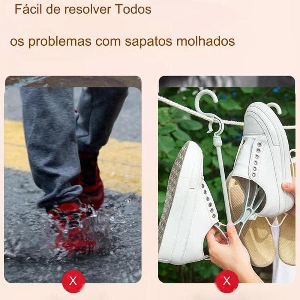 Secador De Sapato Eletrico Calçado Meia Bota Multitemperatura Temporizador Previne Odor Limpeza - 9
