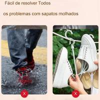 Secador De Sapato Eletrico Calçado Meia Bota Multitemperatura Temporizador Previne Odor Limpeza - 9