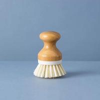 Kit Escova De Limpeza E Rodo De Pia Dobrável Bambu Off White - 10