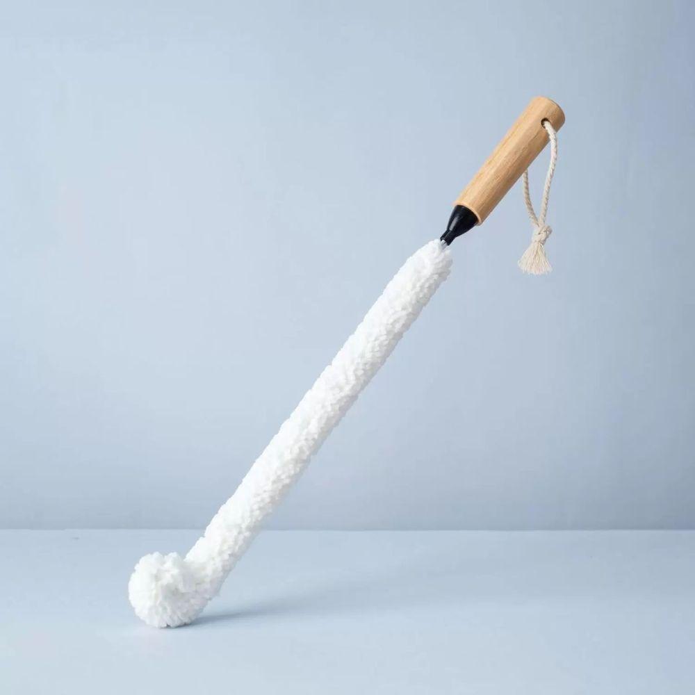 Escova De Limpeza Flexível Para Jarras Com Cabo De Bambu Oikos:preto - 5