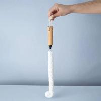 Escova De Limpeza Flexível Para Jarras Com Cabo De Bambu Oikos:preto