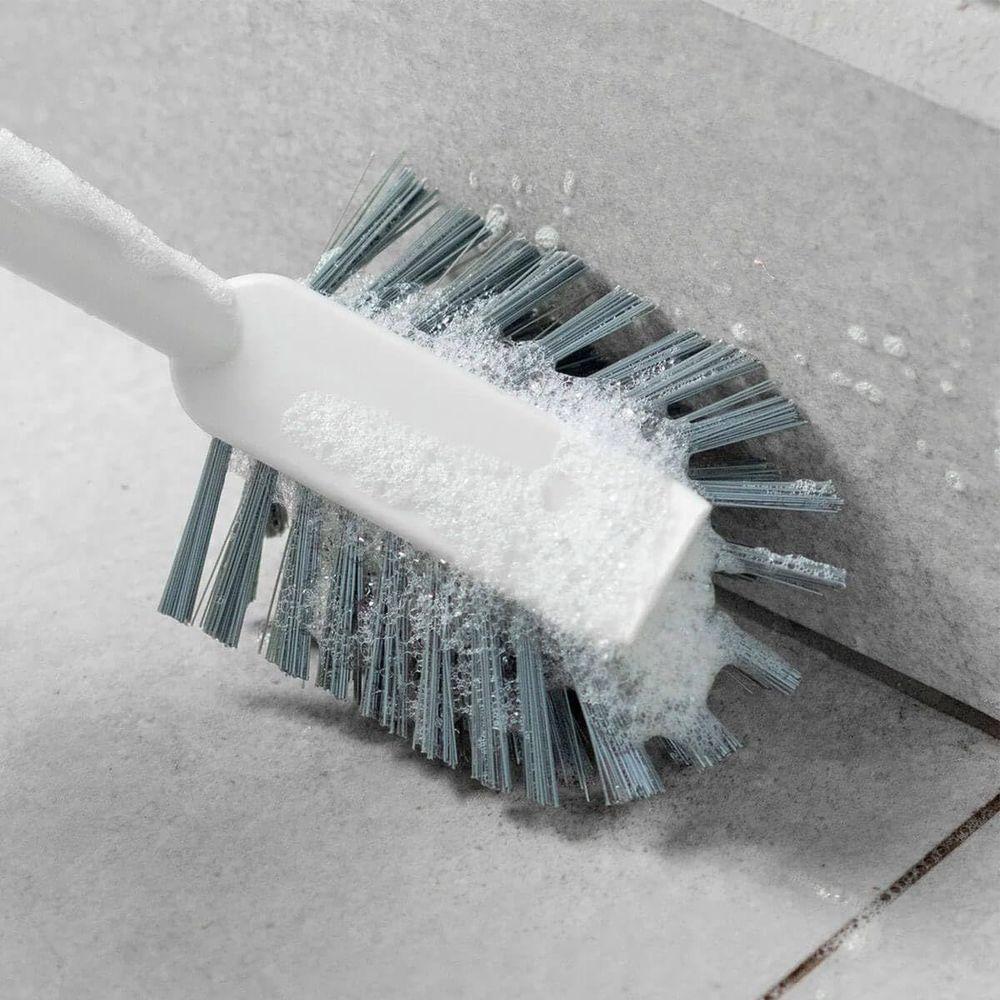 Escova De Limpeza Multiuso Flow Bege Fechado - 2