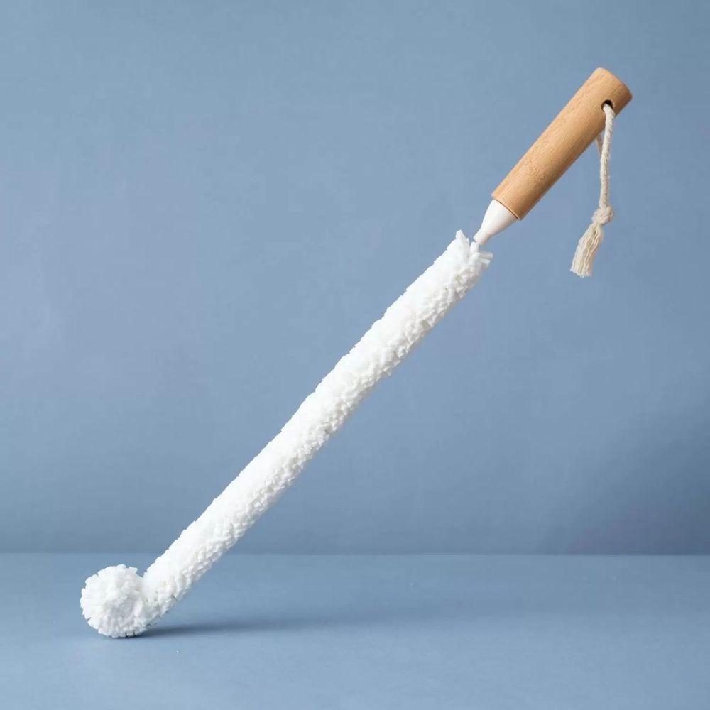 Escova De Limpeza Flexível Para Jarras Com Cabo De Bambu Oikos:off White - 5