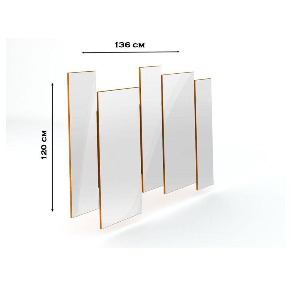 Cristaleira Vicenza Com Aparador Buffet Berlim E Espelho Isadora Ype Off White - New Ceval - 2