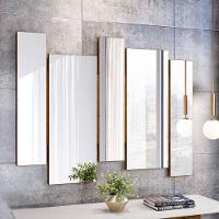 Cristaleira Vicenza Com Aparador Buffet Berlim E Espelho Isadora Ype Off White - New Ceval - 6