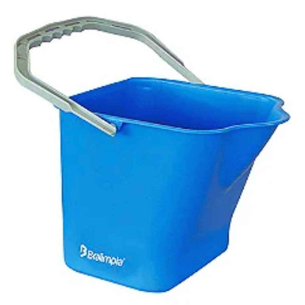 Balde 15 Lts C/alça Azul - 1