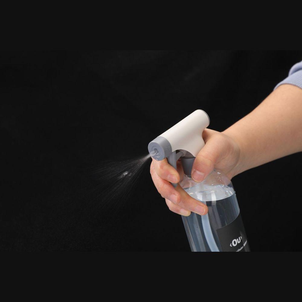 Kit 4 Borrifadores Multiuso Flow Bege E Cinza 500ml On/off - 5