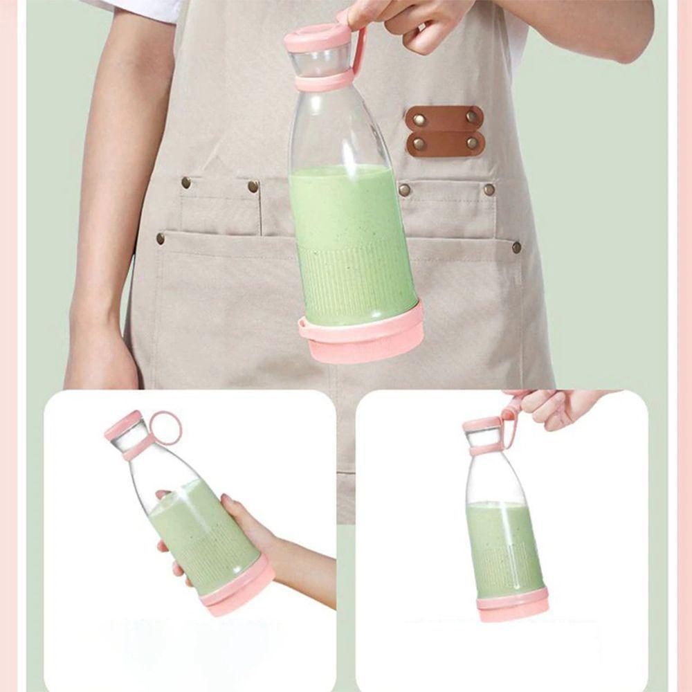 Garrafa Mixer Misturador Mini Liquidificador Potente Suco Batida Shake Smoothie Usb Portatil - 4
