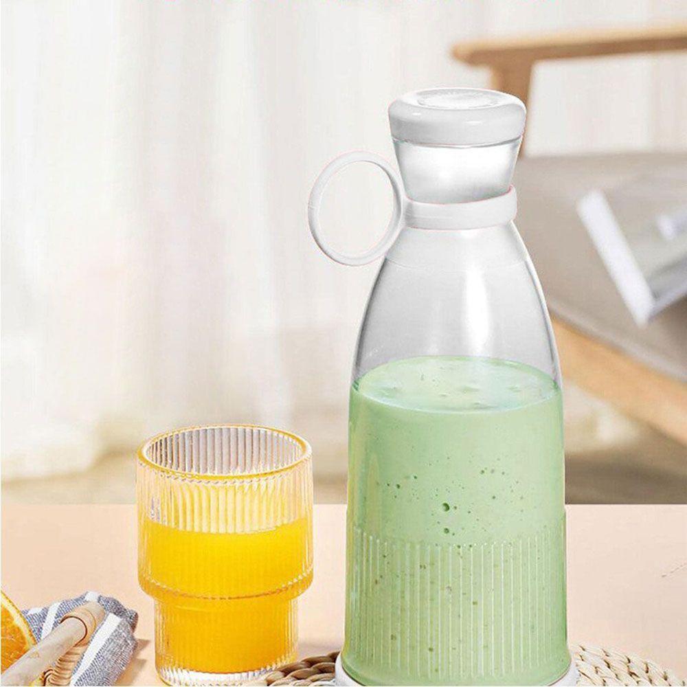 Garrafa Mixer Misturador Mini Liquidificador Potente Suco Batida Shake Smoothie Usb Portatil - 7