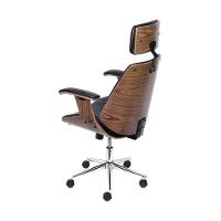 Cadeira Presidente Bergen Baixa - Preta - 3