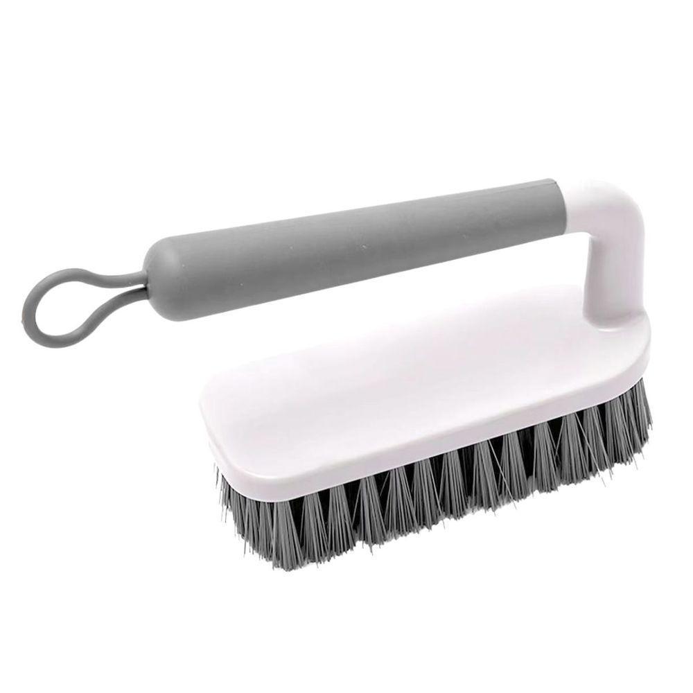 Escova De Piso Flow Bege Fechado E Cinza - 5