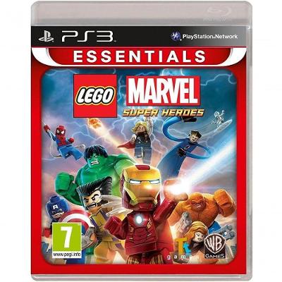 Jogo Lego Marvel Super Heroes -essentials Ps3 - Mídia Física