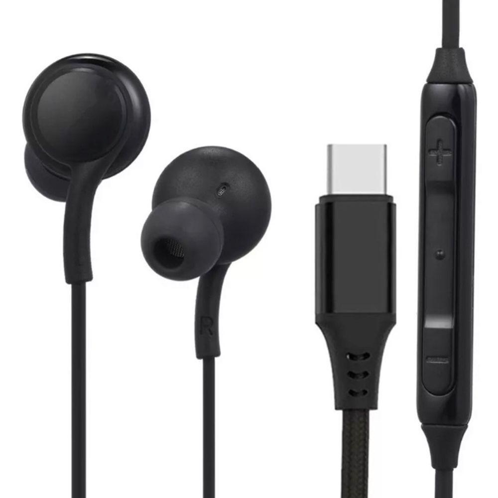 Fone De Ouvido Tipo C Para Celular Com Microfone A Gold Fn-a61 - 1