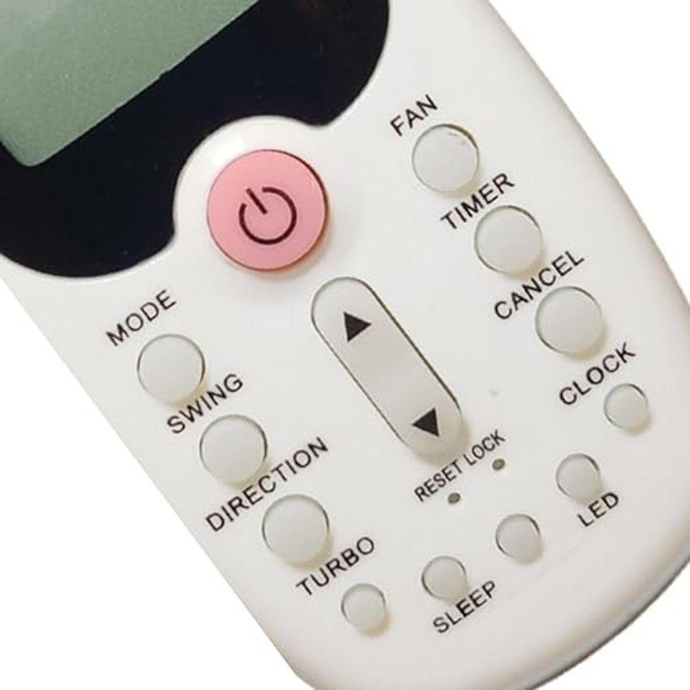 Controle Remoto Para Ar Condicionado Compatível Com Komeco Midea Comfee - 3