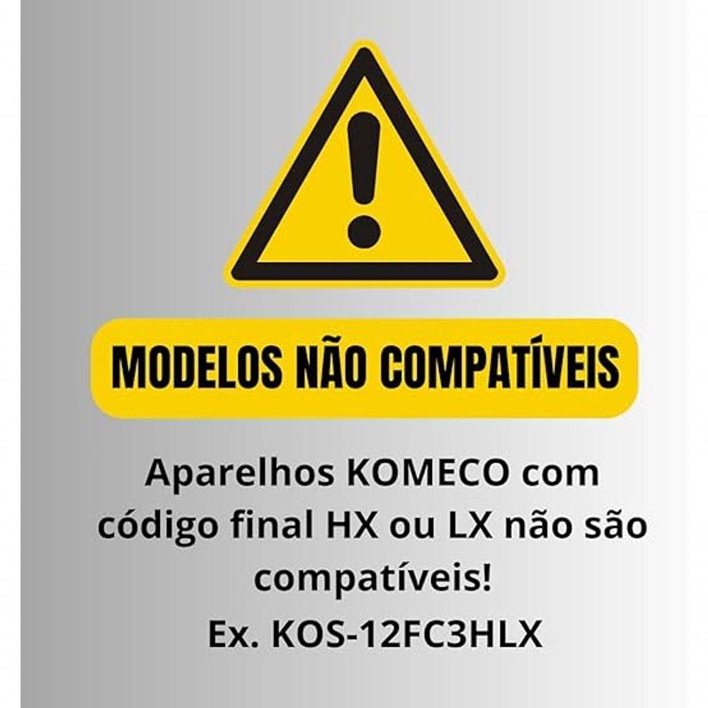 Controle Remoto Para Ar Condicionado Compatível Com Komeco Midea Comfee - 4