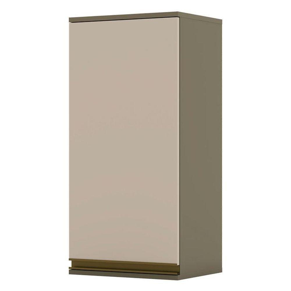 Armário Aéreo Connect 1 Porta 40x83 Cm Duna Cristal - Henn - 1