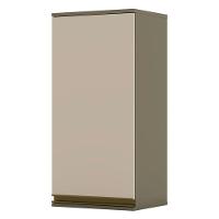 Armário Aéreo Connect 1 Porta 40x83 Cm Duna Cristal - Henn - 1