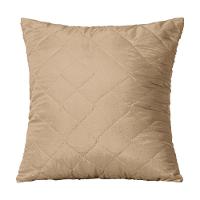 Capa De Almofada 45cm X 45cm 1 Peça Matelada 100% Poliéster Cor:cáqui - 1