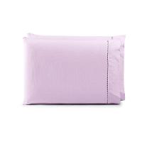 Par De Fronhas 70cm X 50cm 2 Peças Paris 100% Algodão Percal 150 Fios Cor:lilás - 1