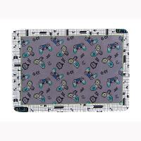 Tapete Estampado Antiderrapante 1,40m X 1,00m 1 Peça Game Juvenil 100% Poliéster. - 1