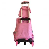 Kit Mochila Escolar Infantil Com Rodinhas Unicórnio Mais Lancheira E Estojo - 3