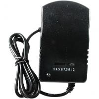 Fonte Universal Bivolt Regulável 3v 4.5v 6v 7.5v 9v 12v 3a 30w 6 Plugs It-blue Le-2561 - 1