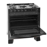 Fogão Suggar Cook Glass 5 Queimadores Preto FGVCG510PT Bivolt Preto - 5