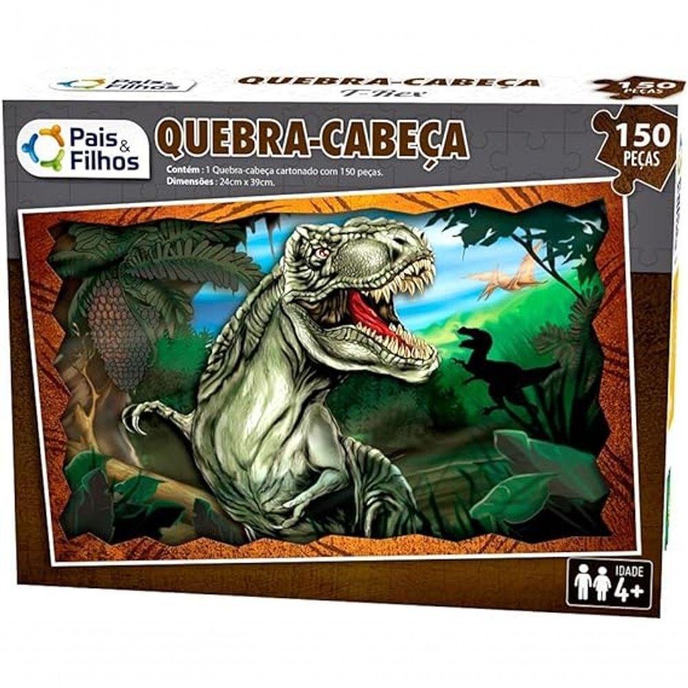 Quebra Cabeça Tiranossauro Rex 150 Peças - 2
