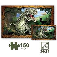 Quebra Cabeça Tiranossauro Rex 150 Peças - 3