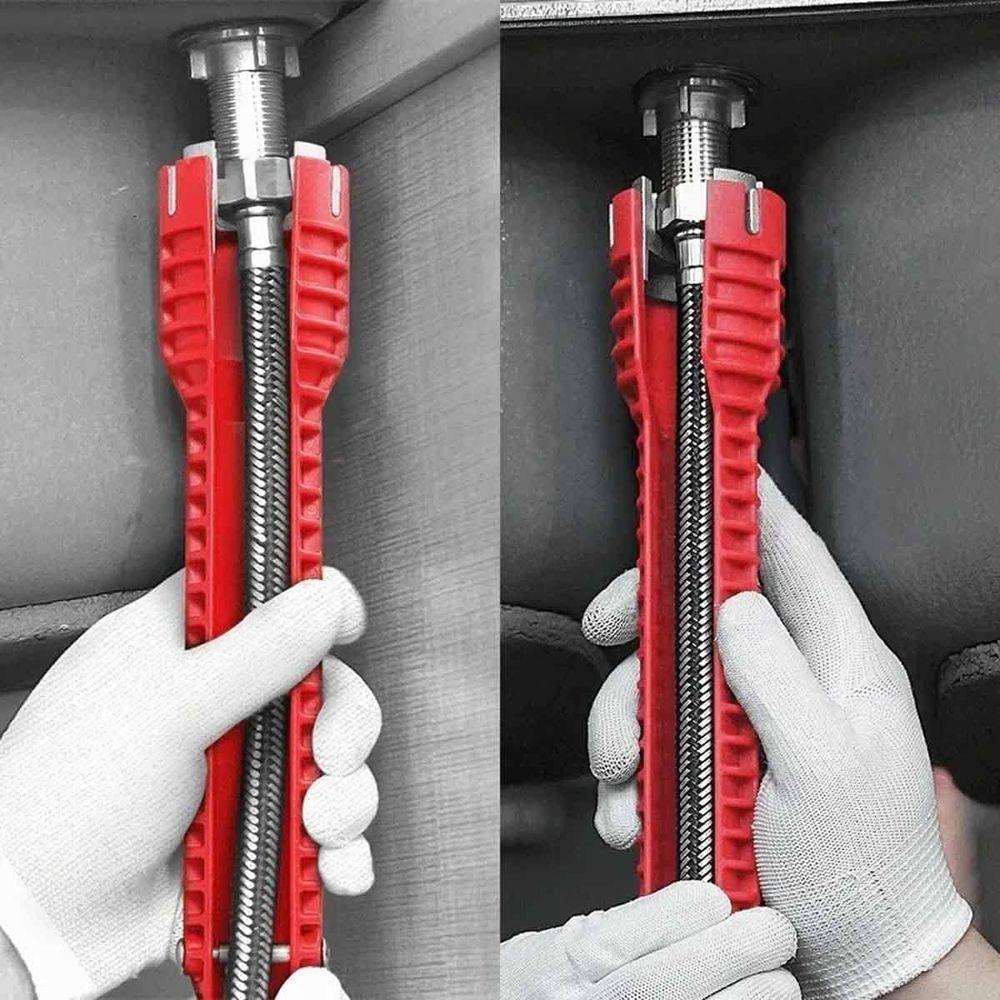 Chave Hidraulica Instalar Rosquear Trocar Pia Torneira Grifo - 6