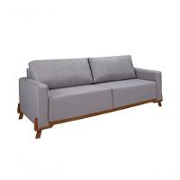 Sofá Maldivas 1,70 Linho Fixo Base Madeira Living Império Linho 199 - 4