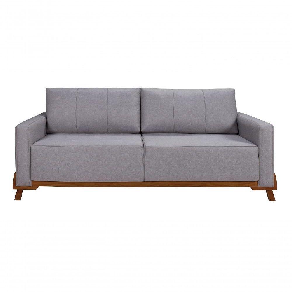 Sofá Maldivas 2,00 Linho Living Base Madeira Império Linho 199 - 4