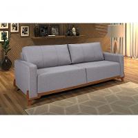 Sofá Maldivas 2,00 Linho Living Base Madeira Império Linho 199 - 1