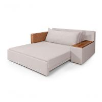Sofá Cama Panamá Compose Linho 2 Lugares Império Estofados Gelo - 1