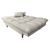 Sofá Cama Andorra Com Banqueta Corano 3 Lugares Reclinável Império Gelo 308 - 3