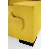 Sofá Manu Conjunto 2 E 3 Lugares Clássico Fixo Confortável Sala Império Amarelo 374 - 3