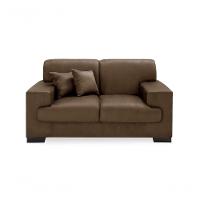 Sofá Manu Conjunto 2 E 3 Lugares Clássico Fixo Confortável Sala Império Marrom 379 - 6