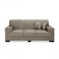 Sofá Manu Conjunto 2 E 3 Lugares Clássico Fixo Confortável Sala Império Chocolate 377