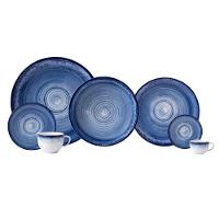 Aparelho De Jantar 42 Peças Esfera Azul Schmidt - 1