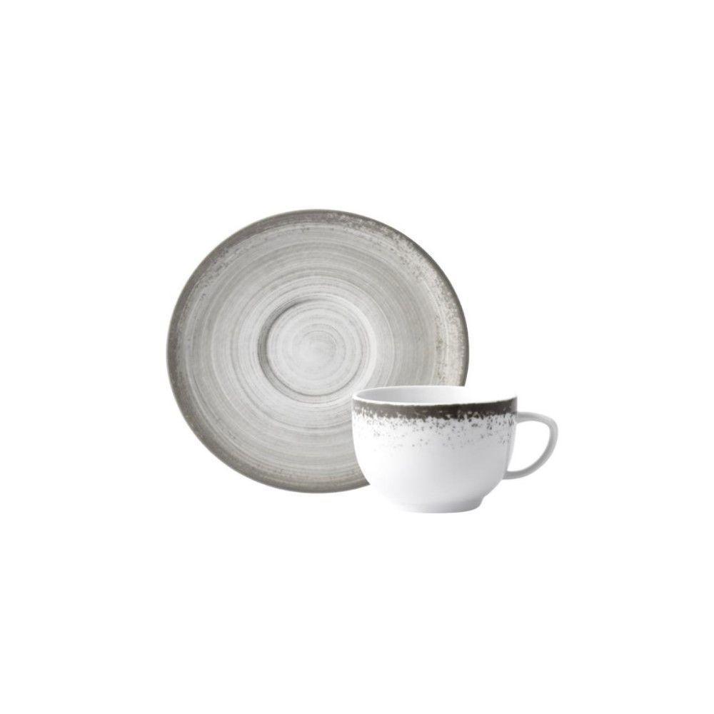 Aparelho De Jantar 42 Peças Esfera Cinza Schmidt - 2